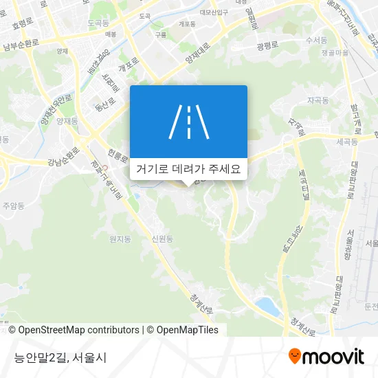 능안말2길 지도