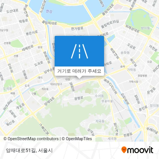 양재대로51길 지도