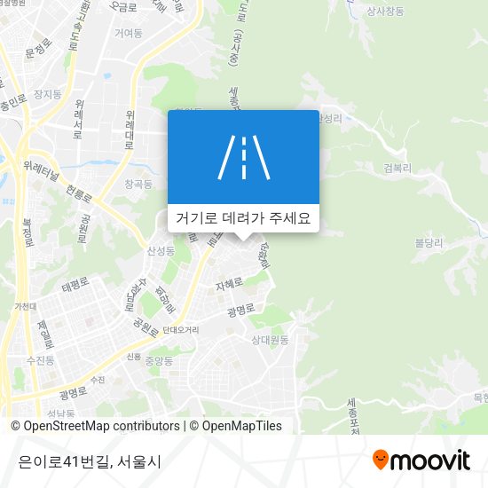 은이로41번길 지도