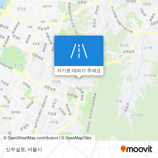 신우실로 지도