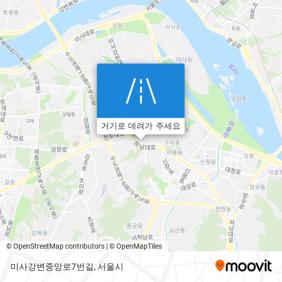 미사강변중앙로7번길 지도