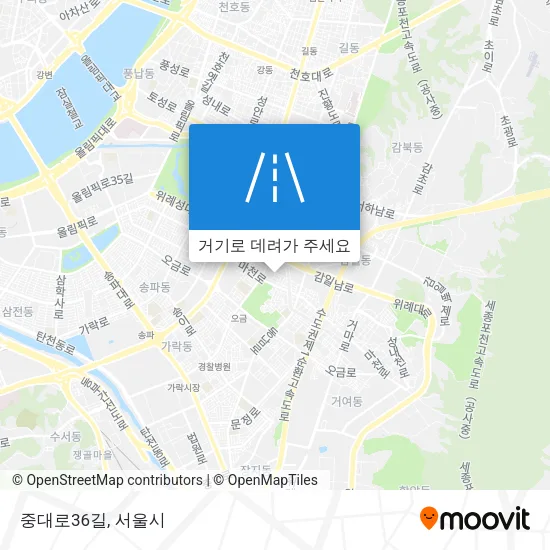 중대로36길 지도