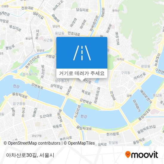아차산로30길 지도