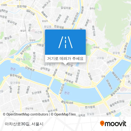 아차산로30길 지도