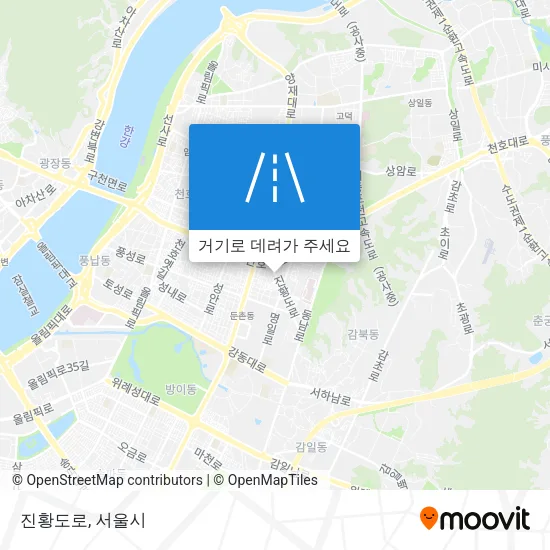 진황도로 지도