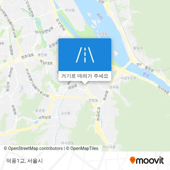 덕풍1교 지도