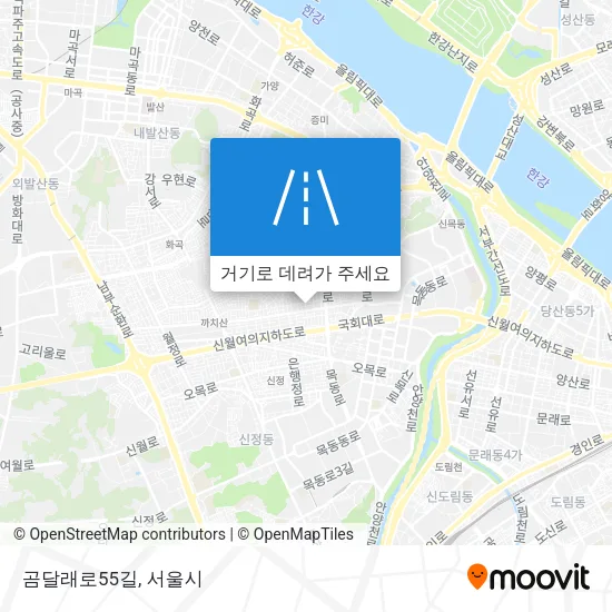 곰달래로55길 지도
