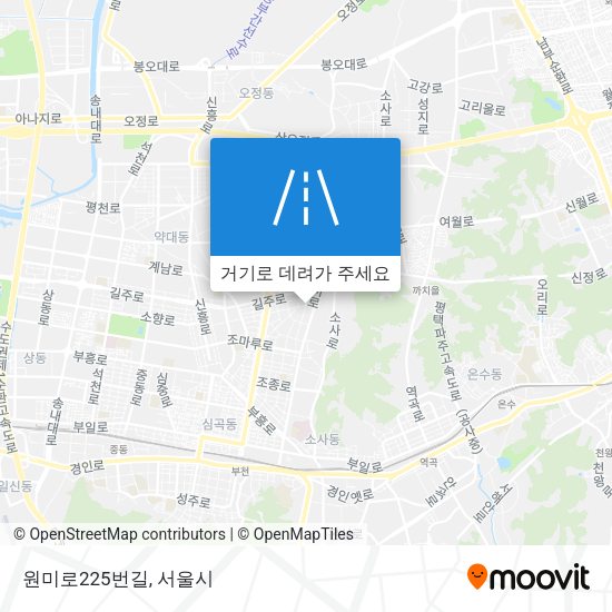 원미로225번길 지도