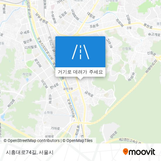 시흥대로74길 지도