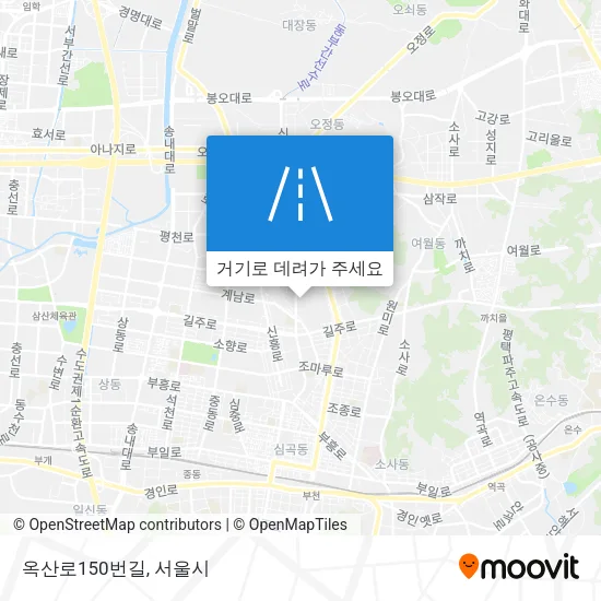 옥산로150번길 지도