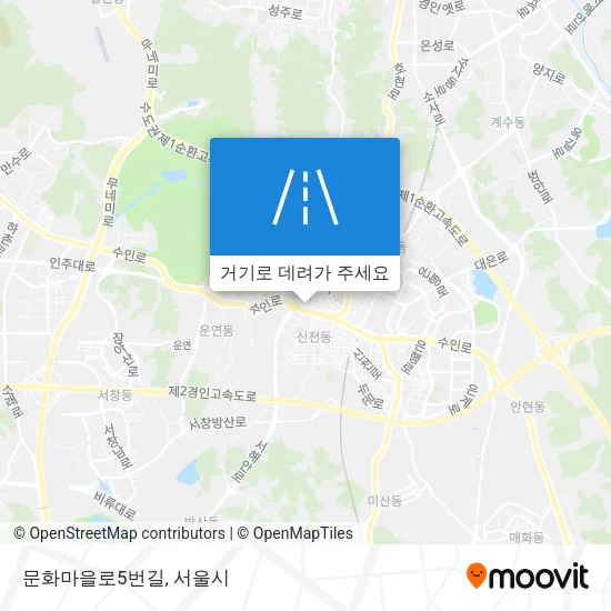 문화마을로5번길 지도