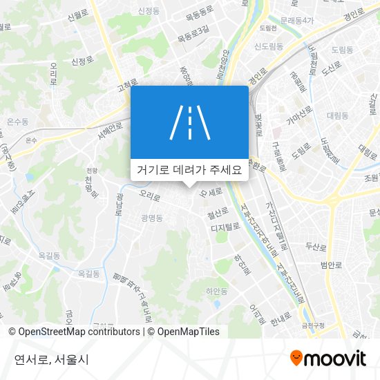 연서로 지도