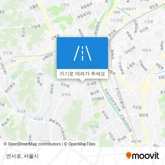 연서로 지도