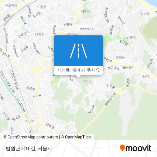 법원단지10길 지도