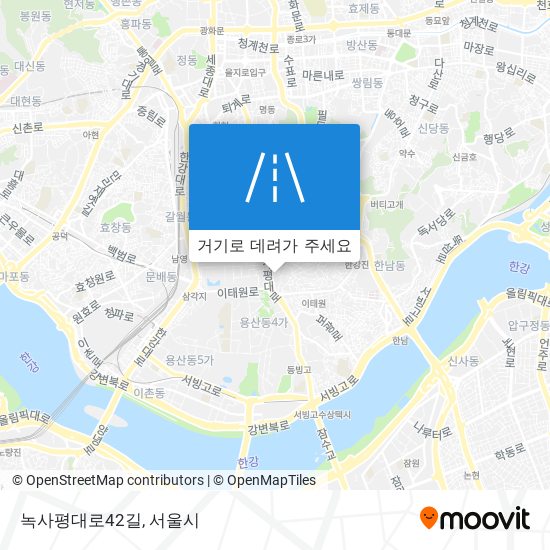 녹사평대로42길 지도