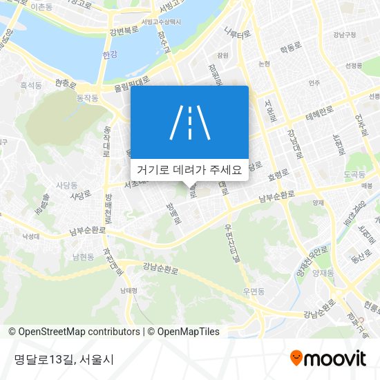 명달로13길 지도