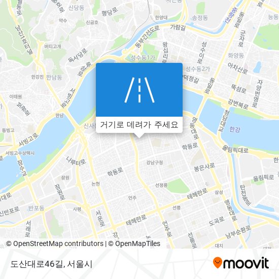 도산대로46길 지도