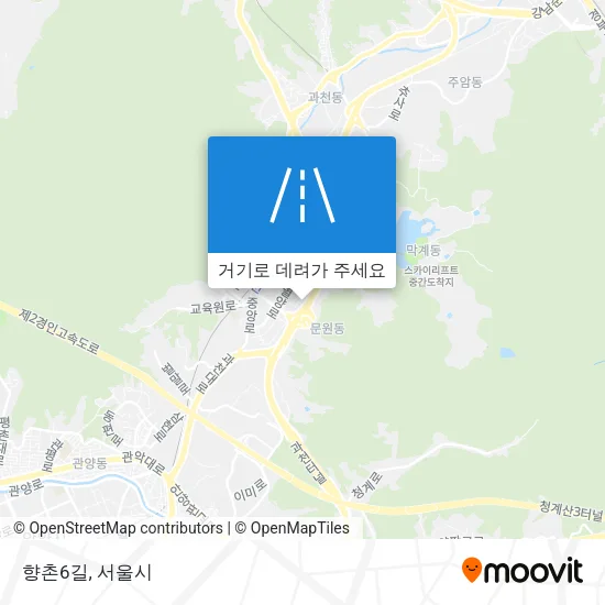 향촌6길 지도