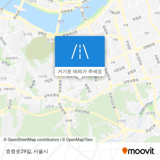 효령로29길 지도