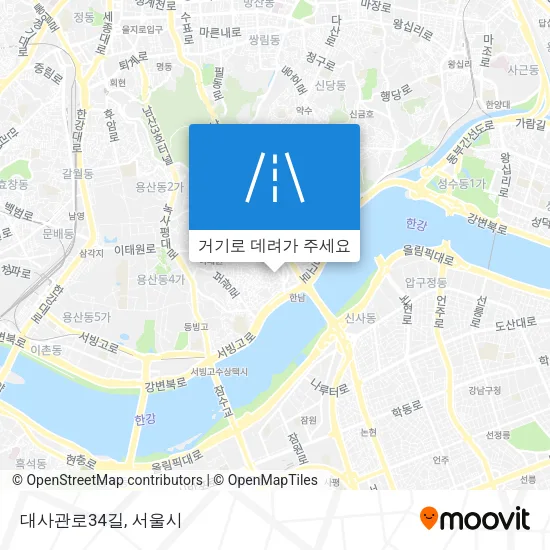 대사관로34길 지도