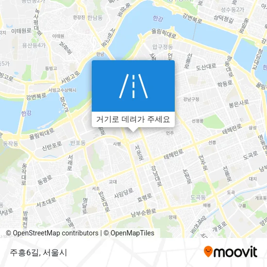 주흥6길 지도