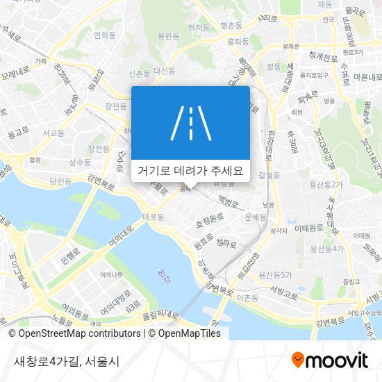 새창로4가길 지도