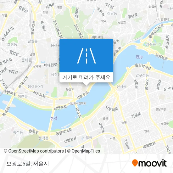 보광로5길 지도