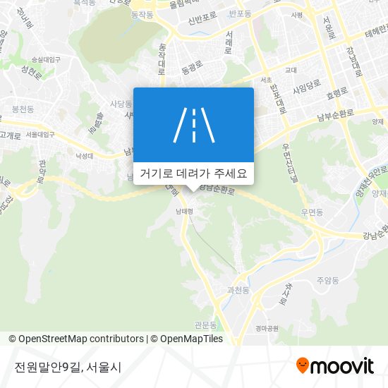 전원말안9길 지도