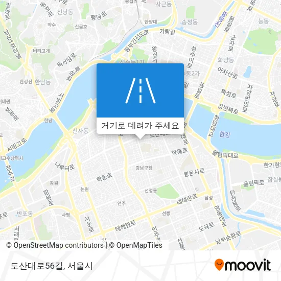 도산대로56길 지도