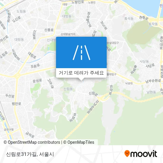 신림로31가길 지도