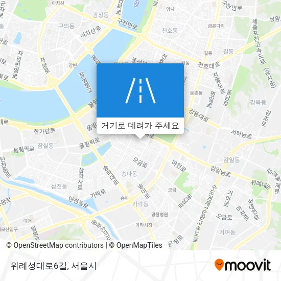 위례성대로6길 지도