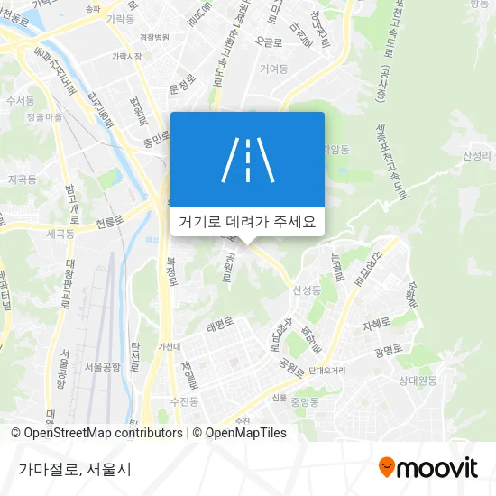 가마절로 지도