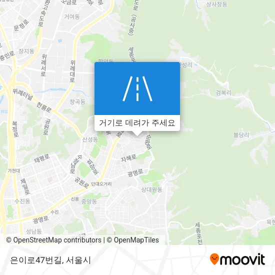 은이로47번길 지도