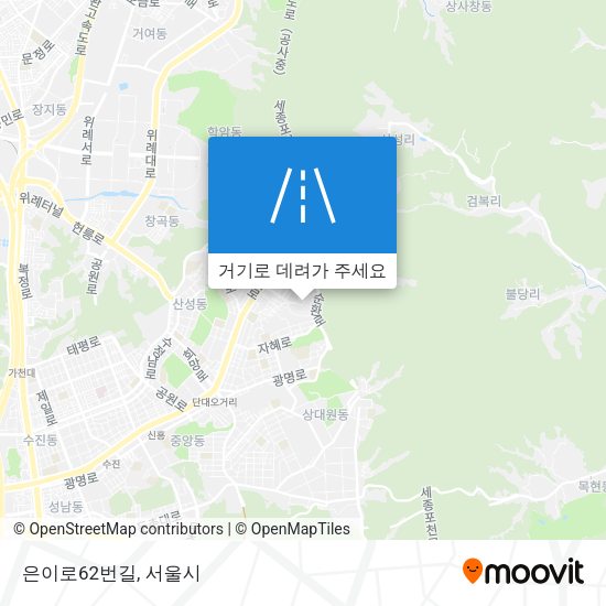 은이로62번길 지도