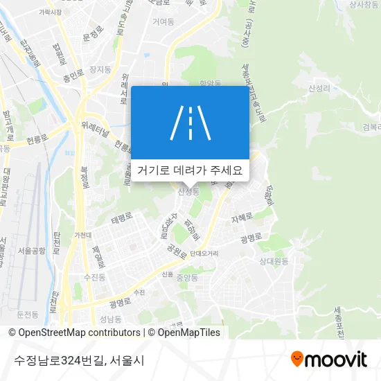 수정남로324번길 지도