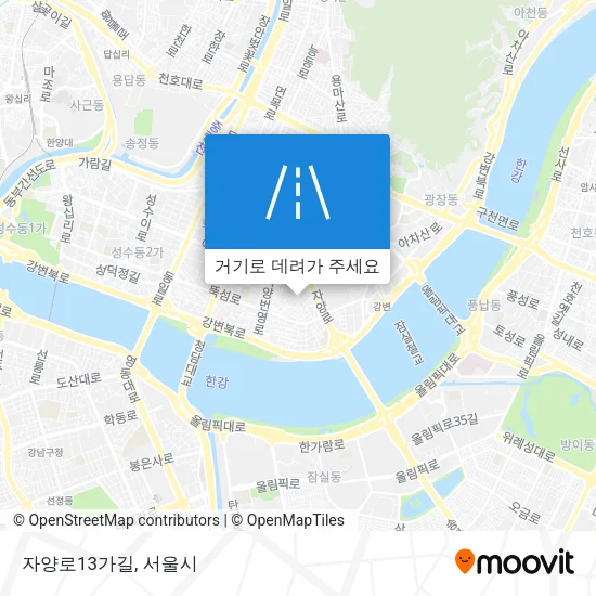 자양로13가길 지도
