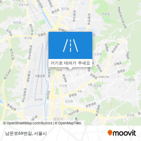 남문로69번길 지도