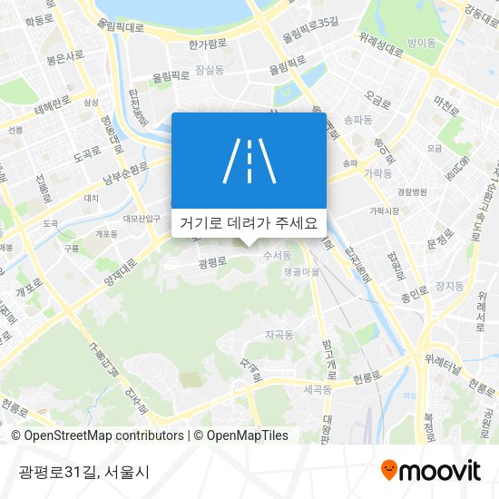 광평로31길 지도