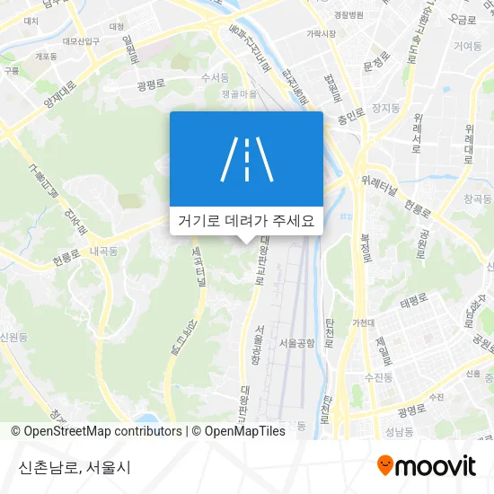 신촌남로 지도