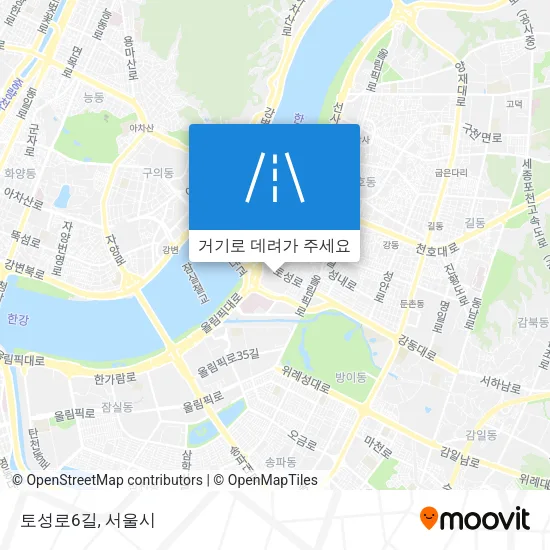 토성로6길 지도
