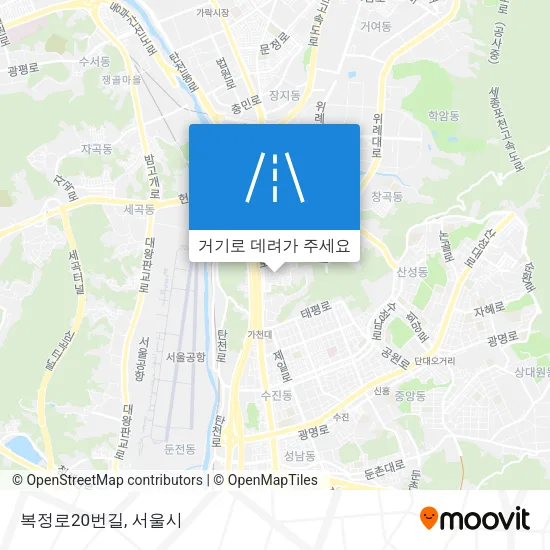 복정로20번길 지도