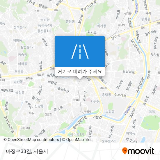 마장로33길 지도