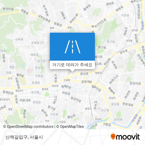 산책길입구 지도