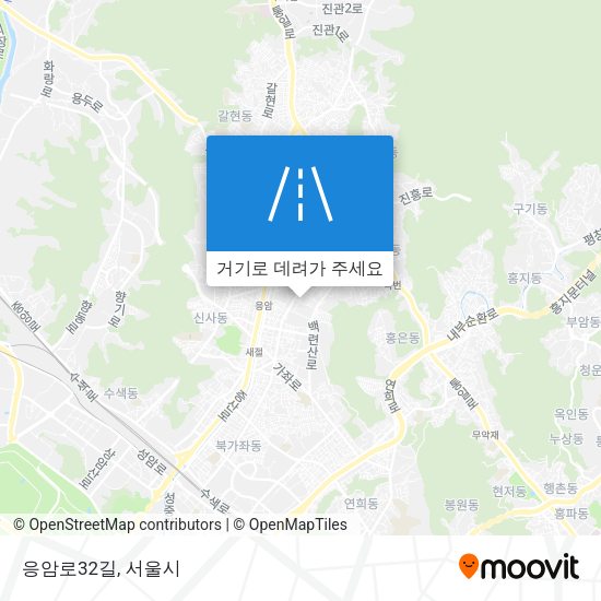 응암로32길 지도
