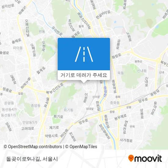 돌곶이로9나길 지도