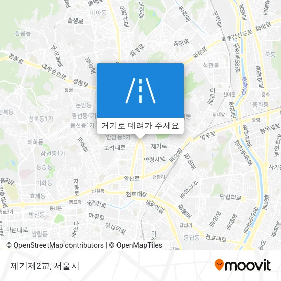 제기제2교 지도