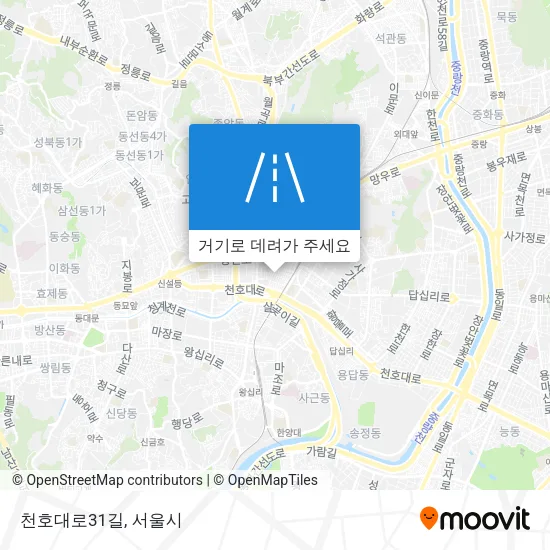 천호대로31길 지도