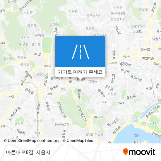 마른내로8길 지도