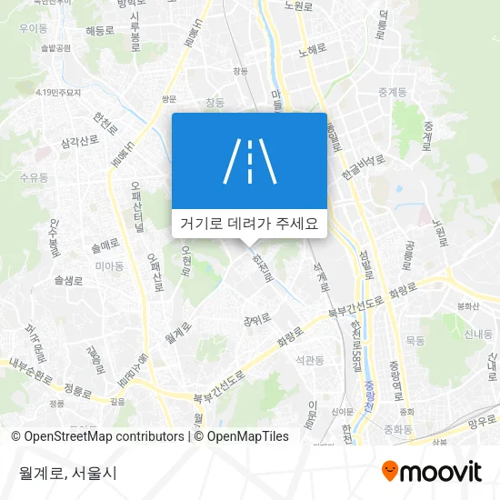 월계로 지도