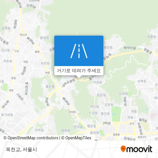 옥천교 지도